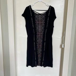 Maurice’s black patterned dress